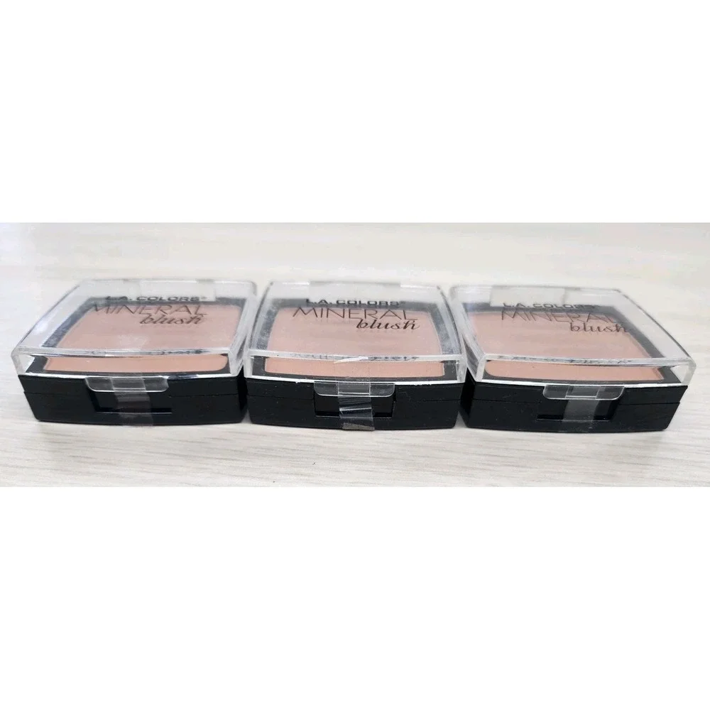 L.A. COLORS‎ Mineral Blush Golden CMB857 0.15 Oz Cruelty Free Lot Of 3 New